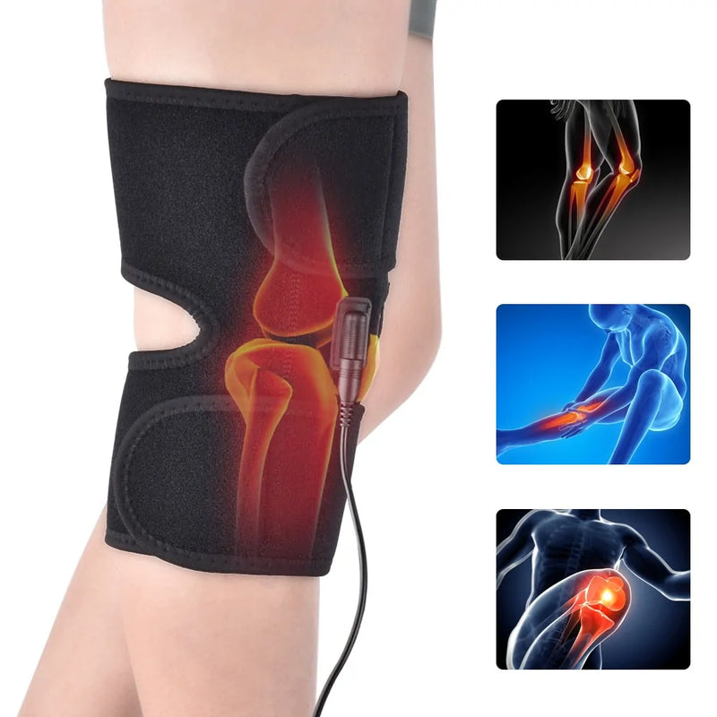 Infrared Heating Knee Brace Support Wrap with Soothing Therapy